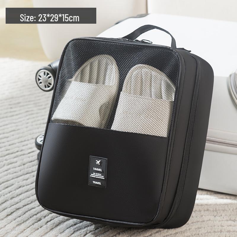 Портативная трехслойная пылезащитная сумка для хранения обуви - Легкая переноска, ручная, для путешествий на открытом воздухе