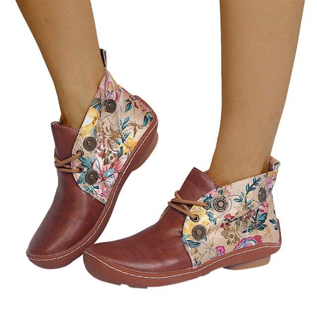 Женская обувь. Зимняя обувь. Бархатные утолщенные нескользящие туфли из искусственной кожи. Зимние сапоги. Женская обувь.