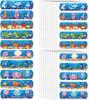 Starry Night Sky Mermaid Horse Band Aid Cartoon Wound Plasters for Kids Children Girls Dressing Patch Adhesive Bandages