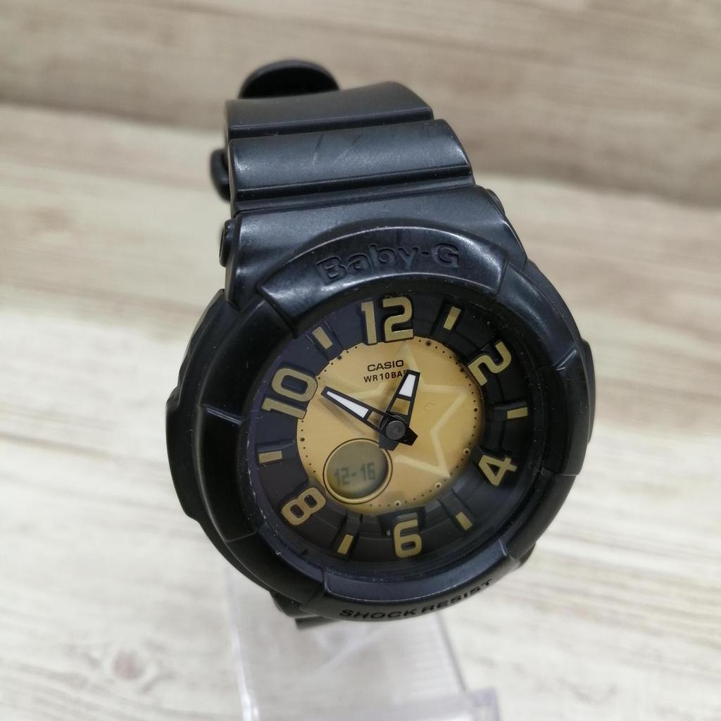 Б/у CASIO BGA-133 Черный x Золотой Б/у BABY-G