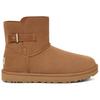 UGG Slip-On Round Toe Short Snow Boots Unisex Boots Chestnut 1166776-CHE