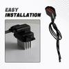 HVAC Blower Motor Resistor Connector Wire Harness Pigtail, AC Fan Blower Wire Assembly Compatible with Ford Expedition 2010-2017,F-150