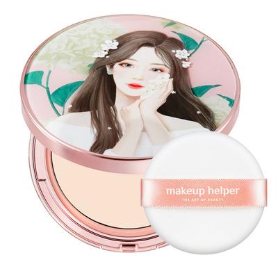 Makeup Helper Art Pact Original Professional Finish 25 г Sweet Sophia x 1 + эксклюзивный набор пуховок, нет. 21 Натуральный бежевый, 1 набор