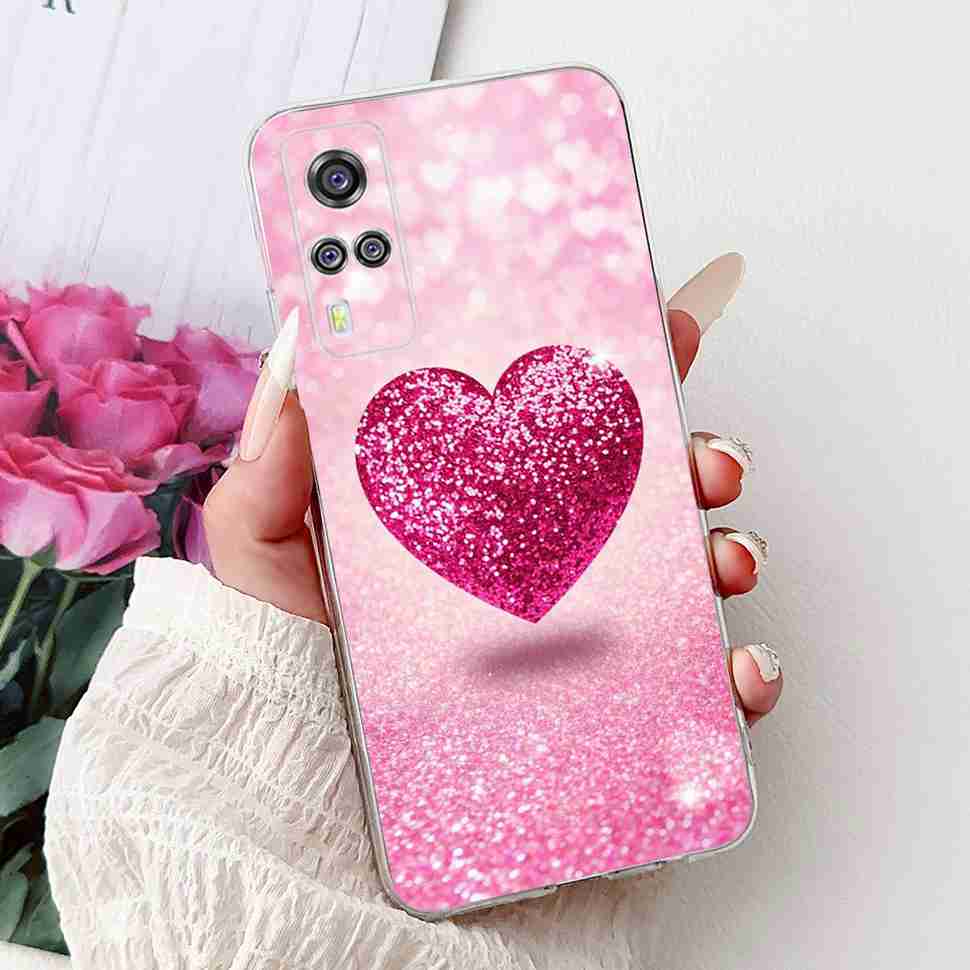 For vivo Y51 V2030 Case Cute Cat Butterfly TPU Soft Silicone Shockproof Cover For Vivo Y51 VIVOY51 6.58" Flowers Phone Cases