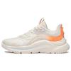 Li Ning Flow Cloud Durable Breathable Non-Slip Low-Top Sports Casual Shoes Women Sneakers White Orange AGLT030-4