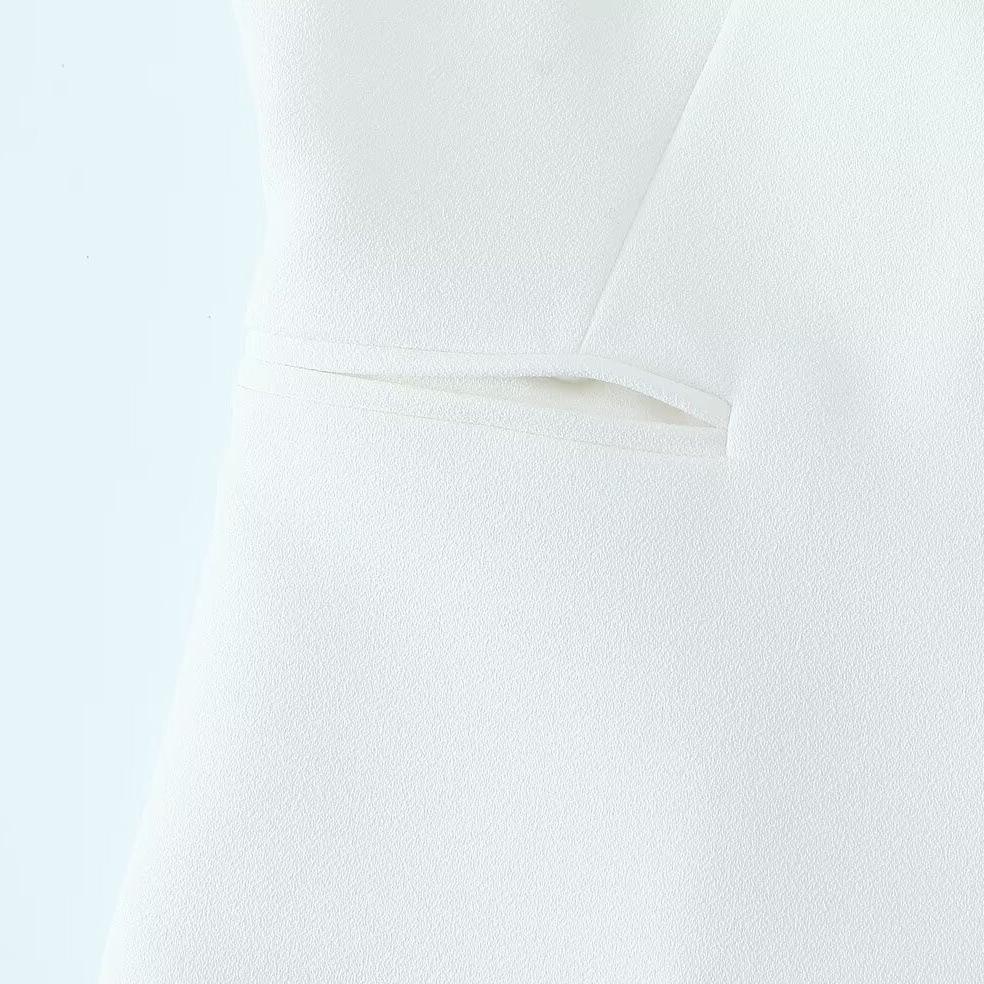 TAOP&ZA Женский весенне-летний асимметричный жилет без рукавов с V-образным вырезом