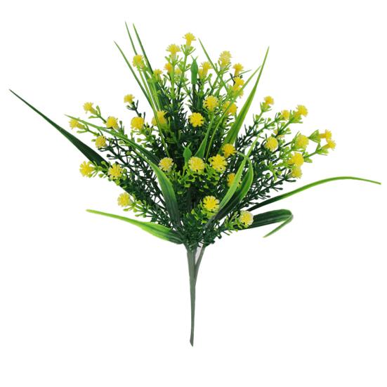 1 шт. искусственные цветы Babysbreath, водонепроницаемые искусственные растения, магазин, домашний декор бонсай