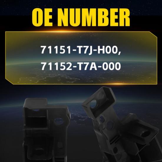 Front Bumper Retainer Support Left Bracket Fit Right HR-V 2017 Honda 2016 2018