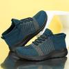 Flying Woven Women's Shoes Mesh Shoes Large Size Men's Shoes Casual Shoes Mesh Shoes Elastic Couple Mesh Sports