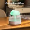 Mushroom Rain Air Humidifier Electric Aroma Diffuser Rain Cloud Smell Distributor Relax Water Drops Sounds Colorful Night Lights