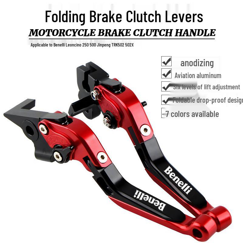Benelli Leoncino 250/500, Jinpeng TRK502/X Adjustable Folding Brake & Clutch Levers