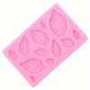 2 шт. силиконовые формы в виде листьев розы, листьев, кексов, помадки, инструменты для украшения торта, конфет, глины, шоколада, мастики