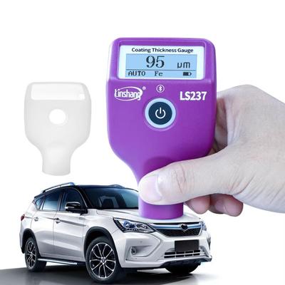 Толщиномер автомобильной краски LS237 для определения толщины железной шпатлевки типа C с трехцветным вращающимся экраном