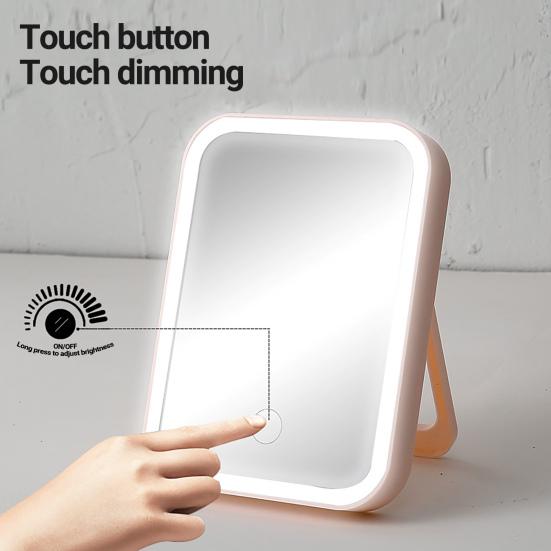 High-quality Illuminated Gift LED Vanity Mirror Micro USB Makeup for Women