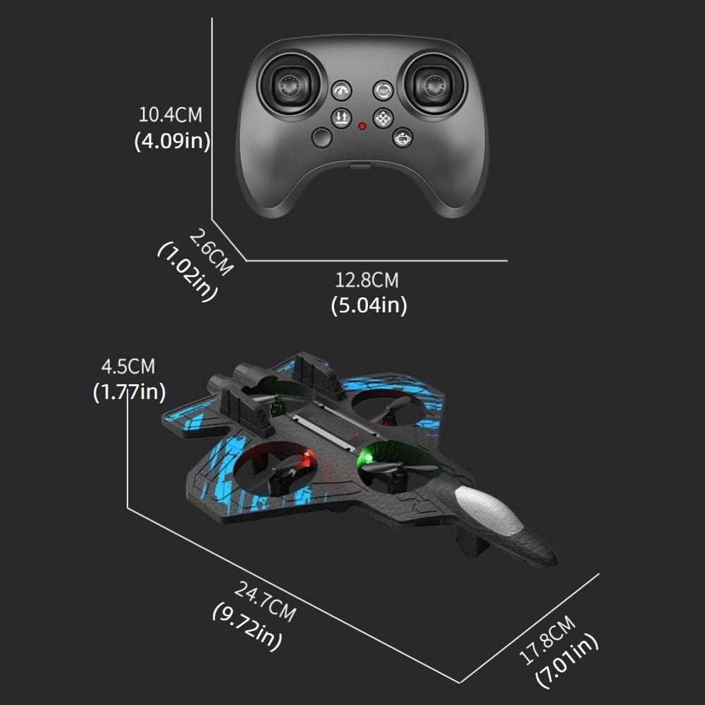 Игрушка-вертолет из пенопласта EPP с четырьмя двигателями, перезаряжаемый, радиоуправляемый, хобби, реактивный самолет, взаимодействие родитель-ребенок