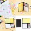 Repositionable and Writable Stick Index Tabs Book Tabs Flags Adhesive Page Markers, Colorful Stick Tabs for Notebooks