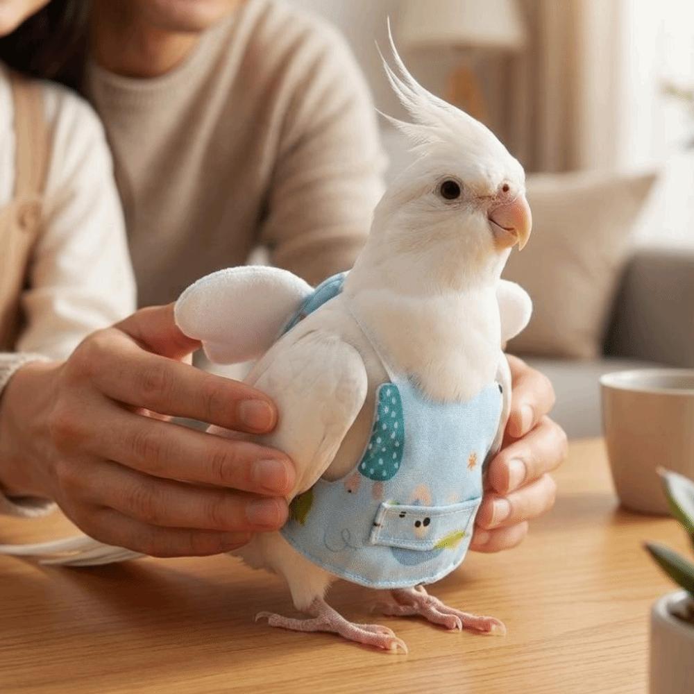 Breathable Bird Flight Suit Escape Proof Bird Training Gear Parrot Flying Harness Bird Walking