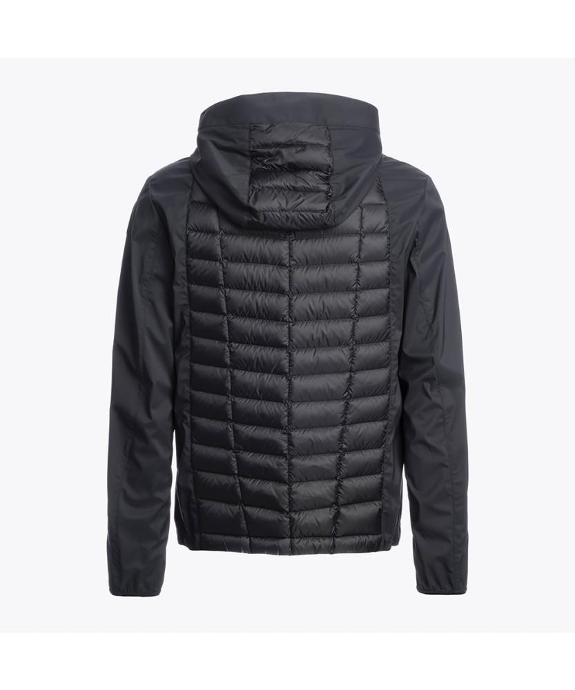 Para Jumpers Men'S Lightweight Hybrid Down Jacket Hiram-Black (25Smpmhyhb02Pj0541)