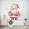 Новый год Рождество Мультяшный Санта Клаус Сани Узор Гобелен Гостиная Диван Домашний Декор Рождественский Подарок