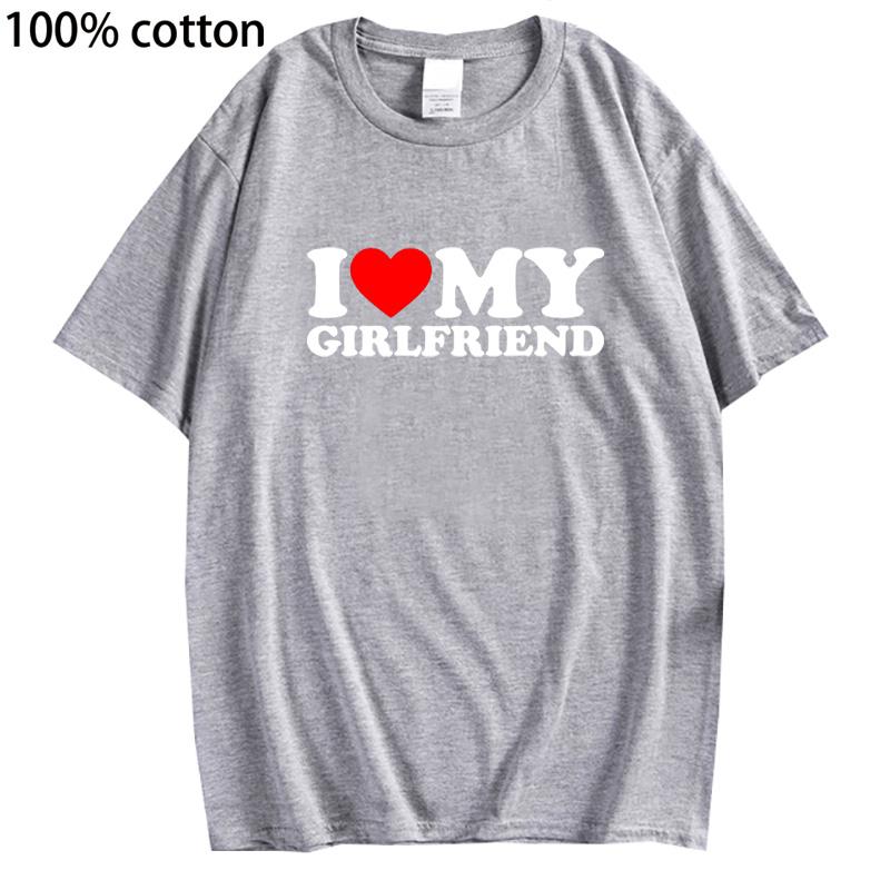 Футболка из хлопка с надписью «Я люблю свою девушку, я люблю своего парня», футболка для мужчин, так что, пожалуйста, держитесь от меня подальше, забавная надпись «BF GF», цитата, подарочные футболки