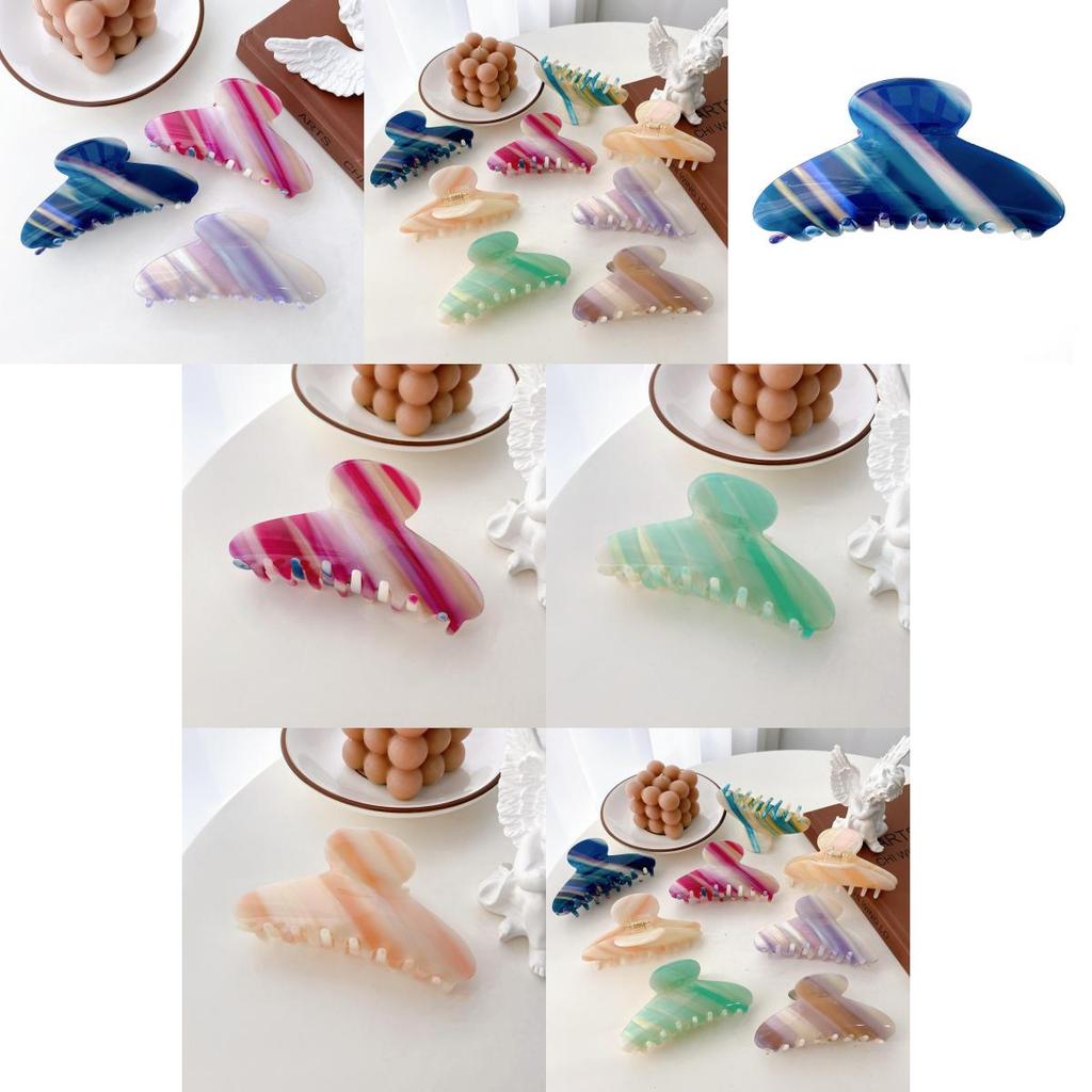 Premium Acetate Hair Claw Clip With Beautiful Gradient Finish Perfect For Hair Styling