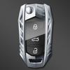 Чехол для автомобильного выкидного ключа для Volkswagen VW Polo Golf Passat Tiguan Beetle Caddy T5 Up Eos Skoda Octavia Seat Leon Altea