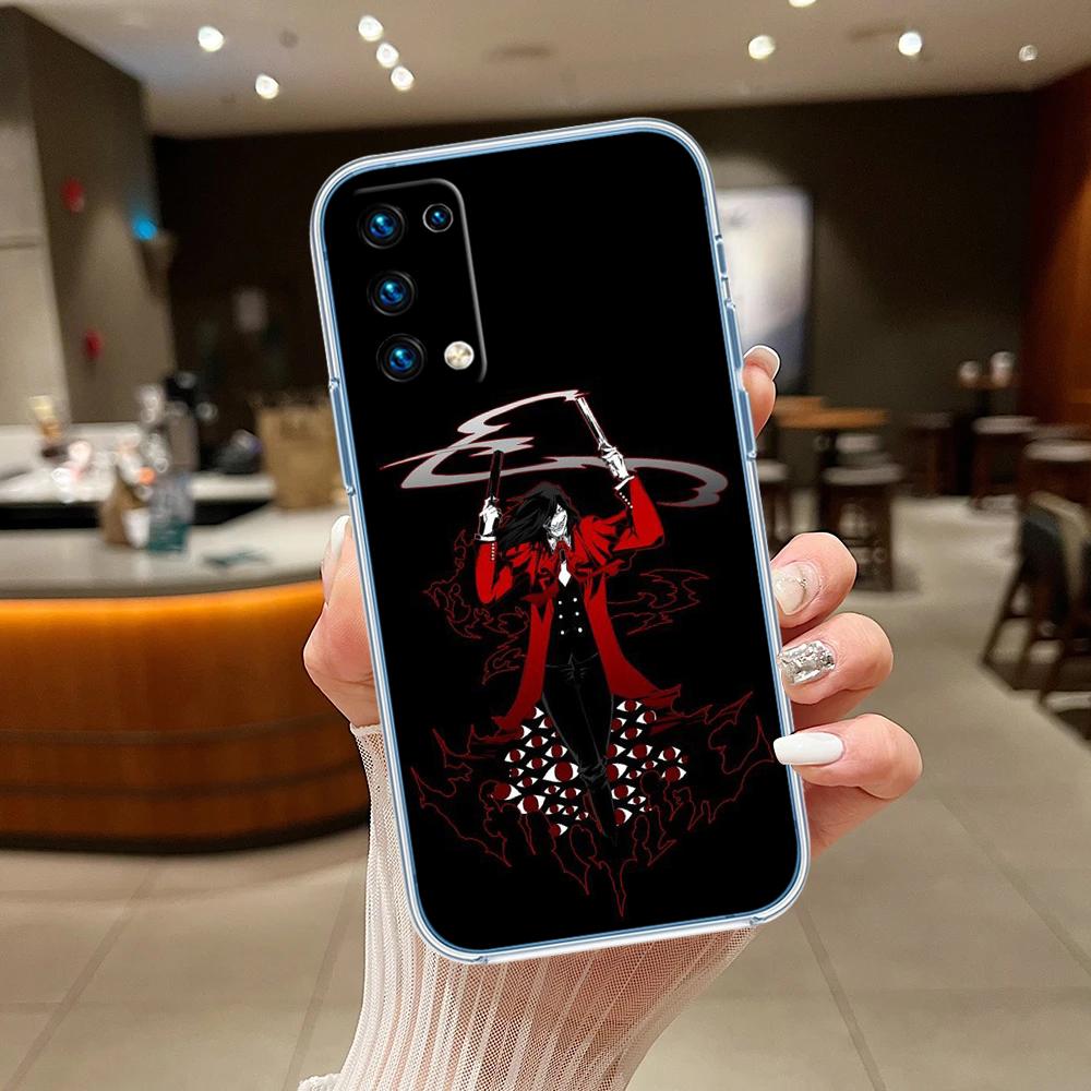 Hellsing Transparent Phone Case for Motorola Moto Edge 20 30 40 50 S30 Fusion Ultra Pro Neo Lite + G200 G23