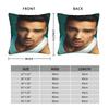 L-Liam Payne Singer Pillow Cover  Soft Cushion Cover Fashion Pillow Case For Sofa Home Decoration