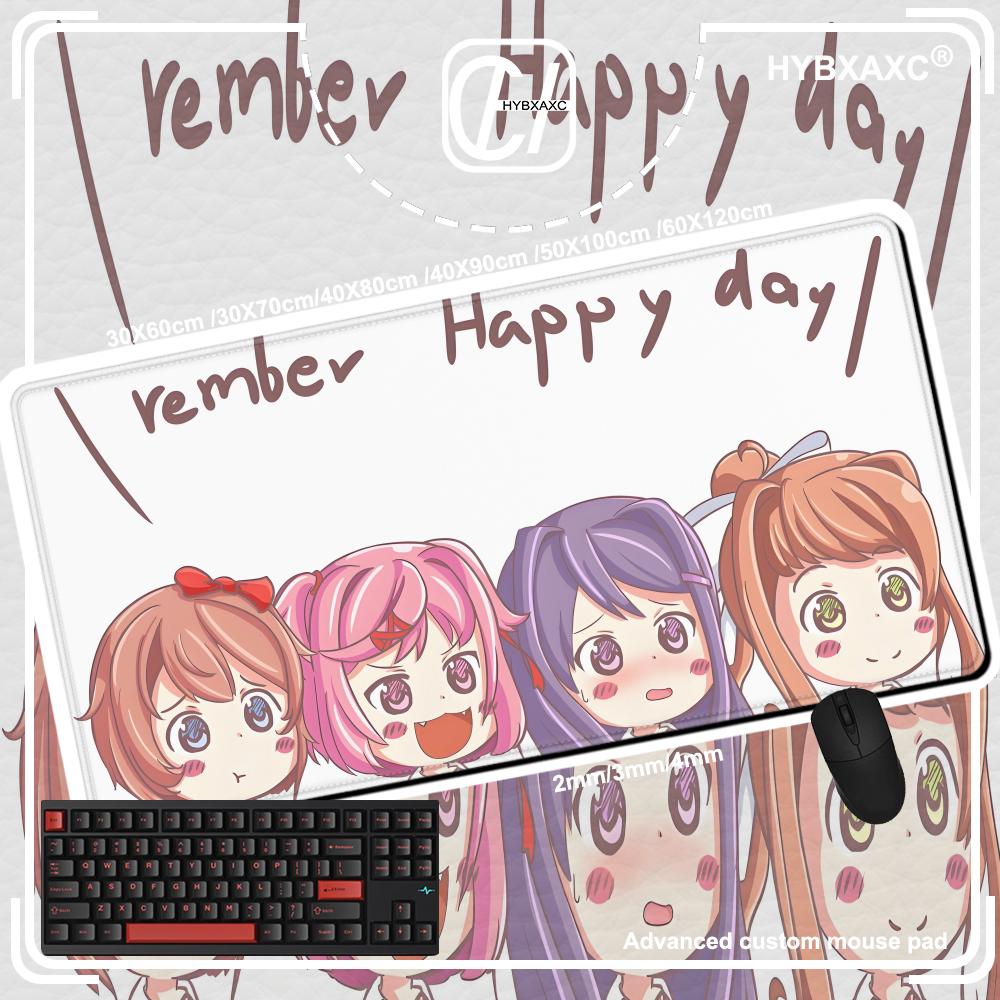Doki L-LiteratureS Коврик для мыши Милый HD Коврик для стола Расширенный Игровой Коврик для клавиатуры Большой 90x40см XXL Игровой Коврик для мыши