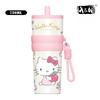 X&W для Sanrio Термобутылка из нержавеющей стали 316, термос, мультяшная Hello Kitty, стакан для сока с трубочкой и веревкой для переноски