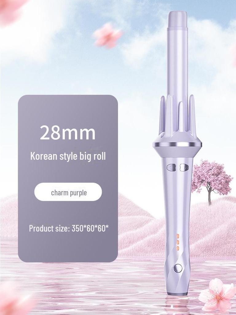 Автоматические щипцы для завивки с отрицательными ионами — крупные волны и кудри, безопасны для волос женщин.