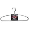 Sawafuji 5-Piece Non-Slip Clothes Hanger Set, Silver, 395mm Wide, Fits Shirts, Slacks, and Pants, Slim Fit, Non-Slip Design, Perfect for Kids, Closets