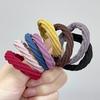 50Pcs No Hurt Hair Hair Ties High Elastic Hair Rope New Girls Hair Bands  Women Girls