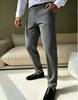 Новые мужские брюки в стиле business casual прямые брюки для работы и на каждый день универсальные однотонные брюки мужской опт