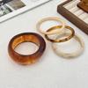 Ingemark 4 Styles Y2K Boho Thick Resin Acrylic Bangles for Women 2026 New Fashion Geometric Irregular Bracelet Aesthetic Jewelry