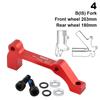 Multicolor Disc Brake Caliper Mount Adapter Bicycle Accessories  140mm 160mm 180mm 203mm