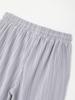 IKALOOK Cooling Pleated Elastic Waist Pants Dd1Mmpt154