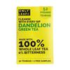 Зеленый чай с Одуванчиком (52 пак), Dandelion Green Tea,  Onlyleaf