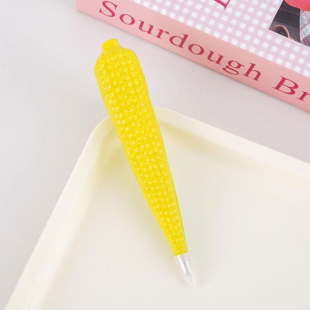 Шариковая ручка с имитацией овощей и фруктов Магнитные пишущие инструменты Высококачественная гелевая ручка для студентов