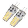 2 шт. G4 светодиодная лампа 12 В 2 Вт белый свет энергосберегающая светодиодная лампа для офиса, зала, бара, дома