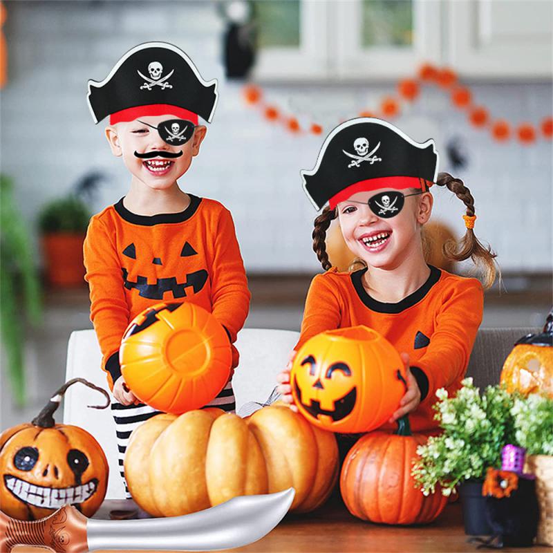 Удобная и дышащая маска-череп, украшение для шляпы, одежда и аксессуары, декоративный реквизит, реквизит для шляпы капитана-пирата, скелет