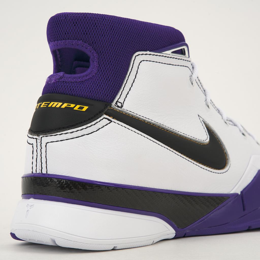 Nike Кроссовки Zoom Kobe 1 Protro 81 Points 2026 Мужские Белый Черный Фиолетовый Court-Purple IM0542-100