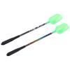2 шт. Ложки для заброса прикормки Телескопические 3 секции Нержавеющая сталь Пластик Совок для рыболовной приманки