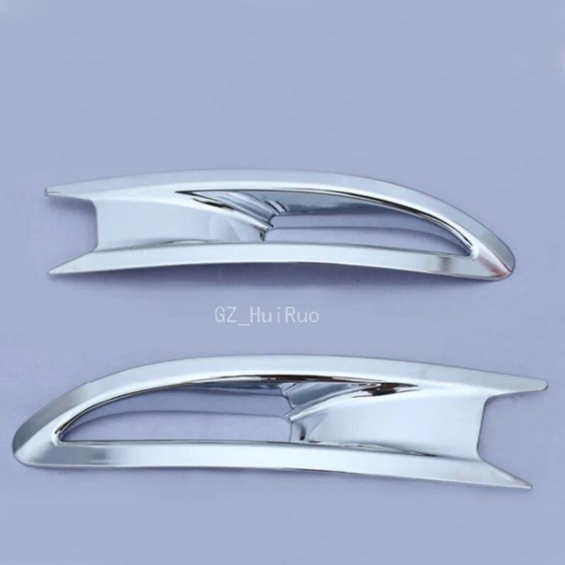 Для Mazda 3 AXELA M3 2014 2015 задняя противотуманная фара крышка накладка хромированная задняя противотуманная фара крышка накладка 2 шт.