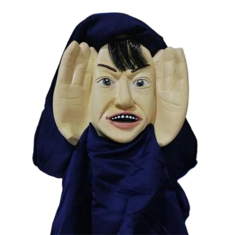 Scary Peeper Freak Halloween Decoration, Scary Peeper Window Prank, Indoor And Outdoor Window Hanging Mask For Spooky Party Gift