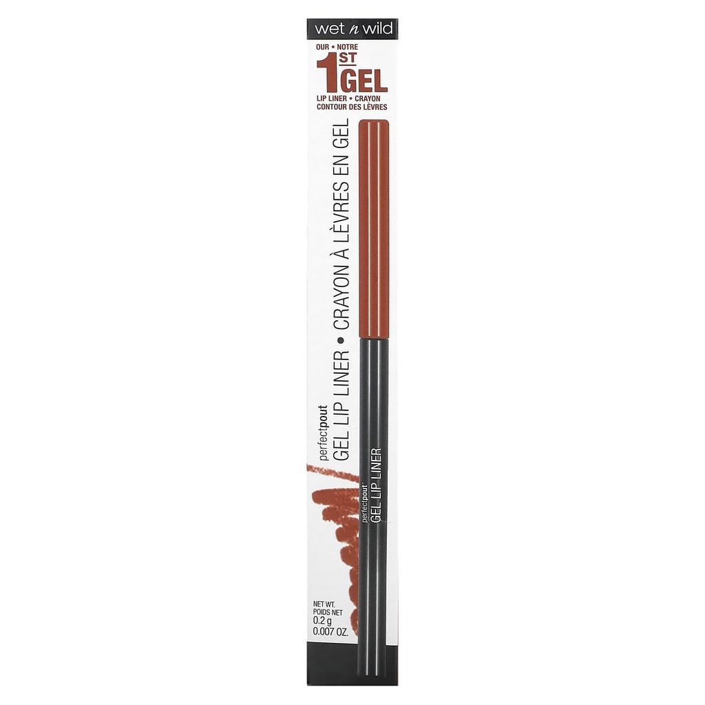 Wet N Wild PerfectPout, Gel Lip Liner, 651B Bare To Commenter, 0.007 Oz (0.2 G)
