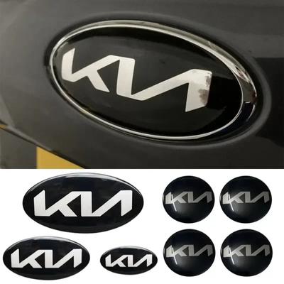 Для KX7 Forte K4 KX Cachet Pegas Sportage R Автомобильные Передняя Решетка Радиатора Значок Задняя Крышка Багажника Накладки на Руль Наклейка Аксессуары