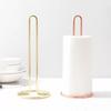 HeMu Wrought Iron Vertical Tissue Rack Hotel Restaurant Napkin Storage Tissue Rack Kitchen Oil Absorbing Paper Roll Paper Rack