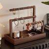 Bracelet Holder Bangle Necklace Storage Rack Fashion Showcase Versatile Wood Jewelry Display Stand