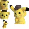 New Movie Pokemon Pikachu Detective Toy Soft Plush Figure Ideal Kids Gift